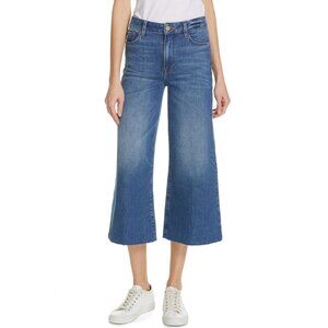 Frame Le Crop Vintage high waist wide leg crop culotte 28
